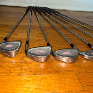Ladies Mizuno Wings 11 Club Set Steel Shafts RH