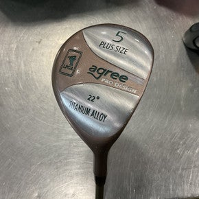 Used Agree TITANIUM ALLOY 5 WOOD Womens Fairway Wood RH 5 Wood 11614-S000217776