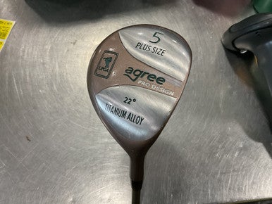 Used Agree TITANIUM ALLOY 5 WOOD Womens Fairway Wood RH 5 Wood 11614-S000217776