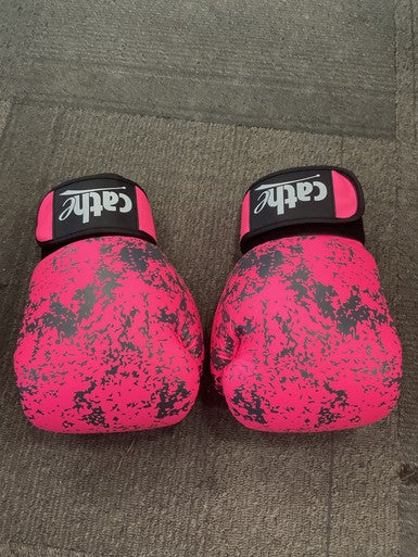 Used CATHE BOXING GLOVES Boxing Gloves Pink S/M 11614-S000216586