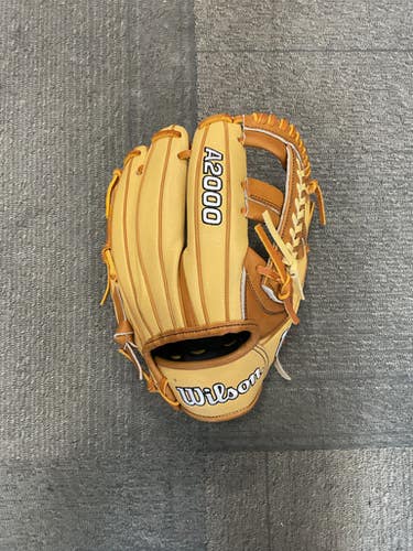 Used Wilson A2000 1785 BB/SB Glove RH Throw Brown 11 3/4" 11614-S000216679