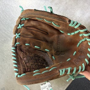 Used Rawlings GG ELITE GGEFP125 BB/SB Glove RH Throw Brown 12 1/2" 11605-S000201886