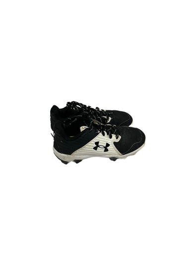 Used Under Armour LEADOFF BB/SB Cleats Black And White Junior 01 11692-S000138915