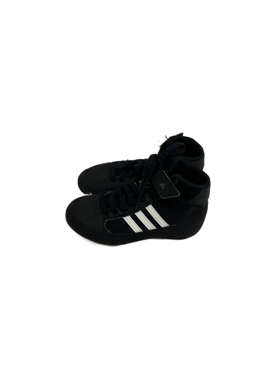 Used Adidas HVC Wrestling Shoes Black Youth 12.0 11692-S000138963