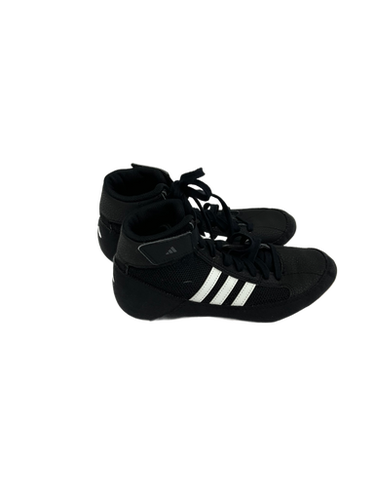 Used Adidas HVC Wrestling Shoes Black Junior 04 11692-S000138964