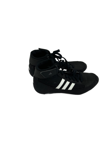 Used Adidas HVC Wrestling Shoes Black Junior 04 11692-S000138964