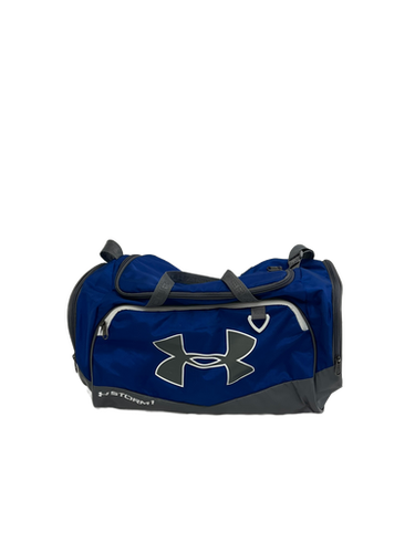 Used Under Armour DUFFLE BAG BB/SB Player Carry Bag Royal Blue 11692-S000138979