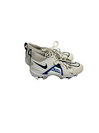 Used Nike ALPHA MENACE Jr FB Cleats White Junior 03 11692-S000138988