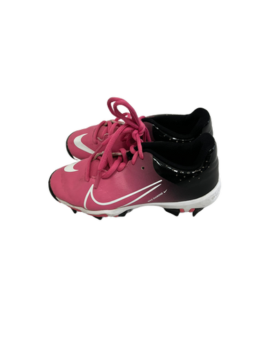 Used Nike HYPERDIAMOND 4 BB/SB Cleats Pink And Black Junior 01 11692-S000138991
