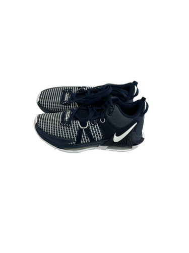 Used Nike LEBRON WITNESS 7 Basketball Shoes M Navy Blue Senior 6 11692-S000139011