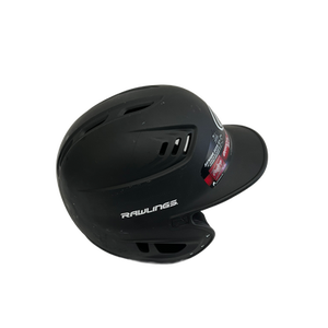 Used Rawlings R16S-REVB Batting Helmet No Mask Black One Size 11692-S000139015