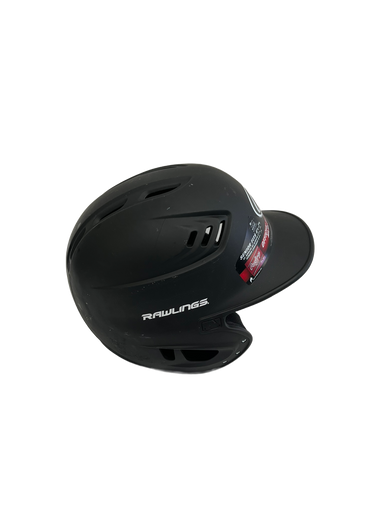 Used Rawlings R16S-REVB Batting Helmet No Mask Black One Size 11692-S000139015