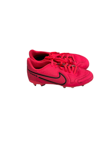 Used Nike TIEMPO Soccer Cleats Pink Junior 03 11692-S000139014