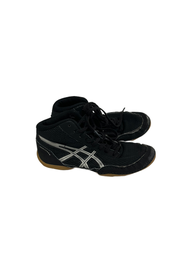 Used Asics MATFLEX Wrestling Shoes Black Youth 13.0 11692-S000139019