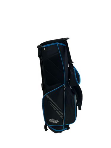 Used Izzo STAND BAG Mens Stand Bag Black And Carolina Blue 11692-S000139029