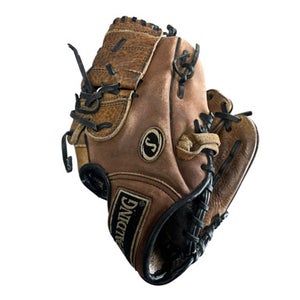 Used Spalding PLATINUM BB/SB Glove RH Throw Brown 11 1/2" 11833-S000164021