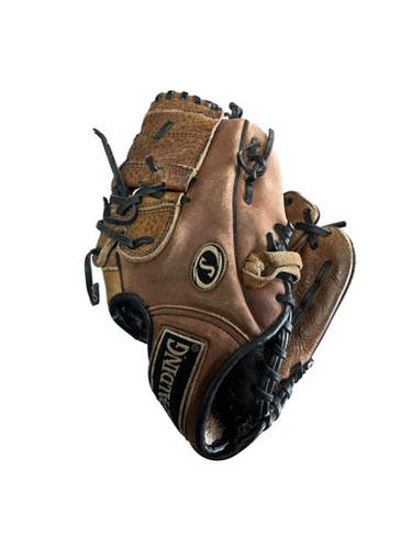 Used Spalding PLATINUM BB/SB Glove RH Throw Brown 11 1/2" 11833-S000164021