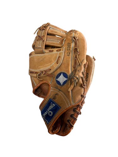 Used Spalding LOU PINIELLA BB/SB Glove RH Throw Brown 11 1/2" 11833-S000164020