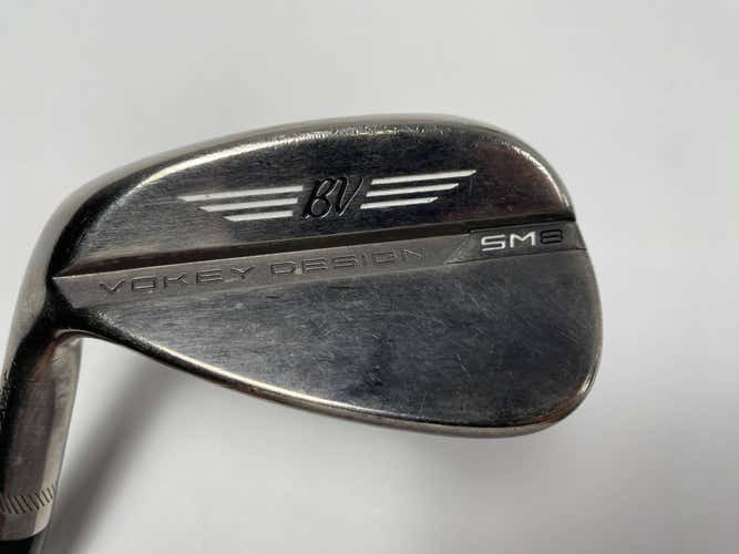 Titleist Vokey SM8 Brushed Steel Gap Wedge GW 50* 12 F-Grind Wedge Steel Mens LH