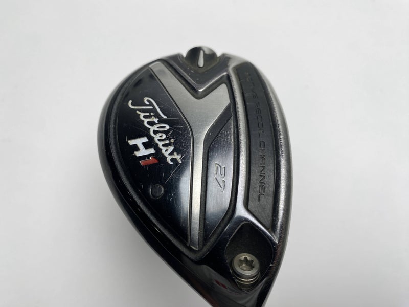 Titleist 818 H1 6 Hybrid 27* Fujikura Atmos HB Tour Spec 9S Stiff RH