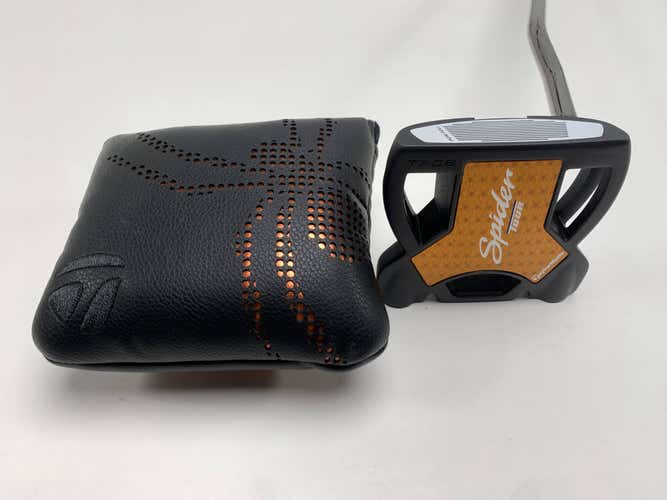 TaylorMade Spider Tour Black Counter Balance Double Bend Putter 36" RH HC NEW