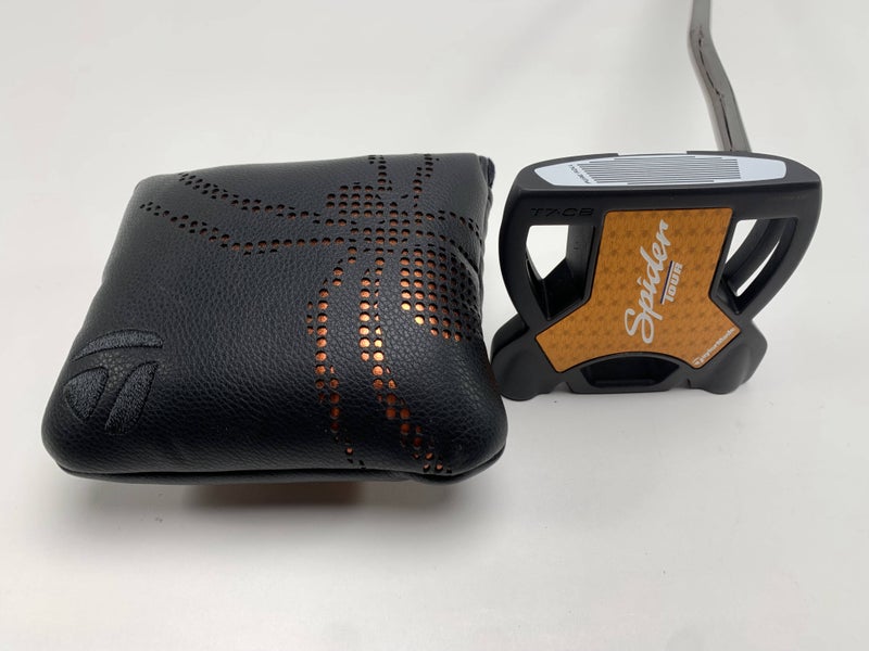 TaylorMade Spider Tour Black Counter Balance Double Bend Putter 36" RH HC NEW