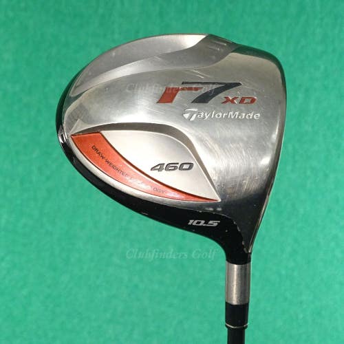 TaylorMade r7 XD 460 Titanium 10.5 Driver Factory REAX 55 Graphite Regular