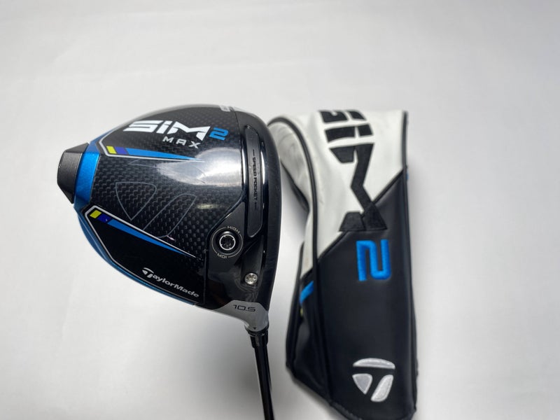 TaylorMade SIM2 MAX Driver 10.5* HZRDUS RDX Smoke 6.0 Black 60g Stiff RH HC