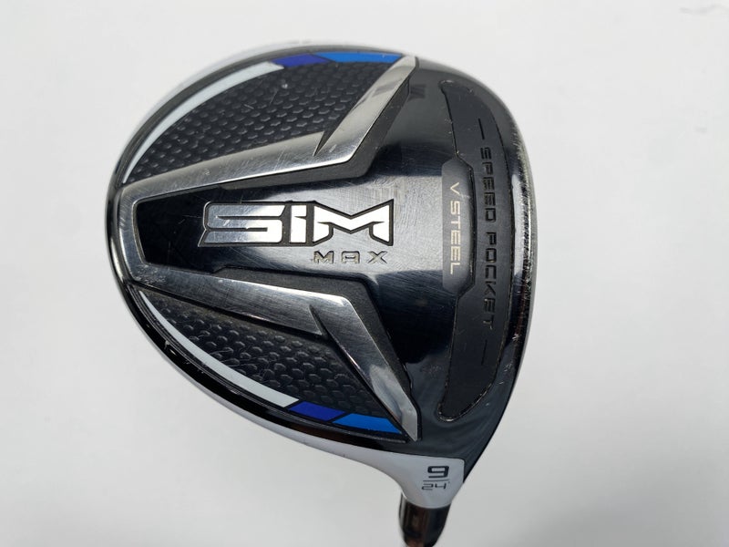 TaylorMade SIM MAX 9 Fairway Wood 24* Aldila NV Blue 45g Ladies RH