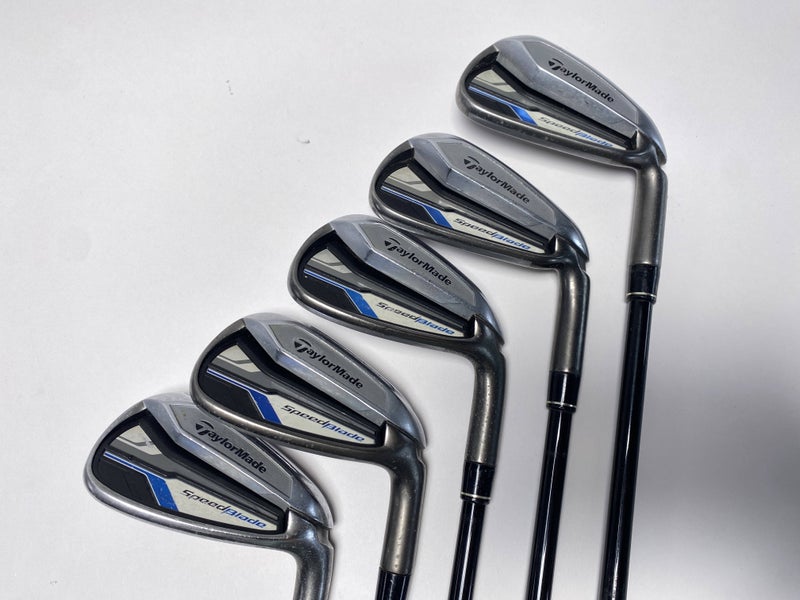 TaylorMade Speedblade Iron Set 6-PW VeloxT 65g Regular RH Midsize Grips