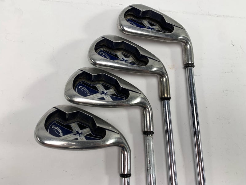Callaway X-18 Iron Set 6-PW Uniflex Steel Mens RH-Missing 9 Iron