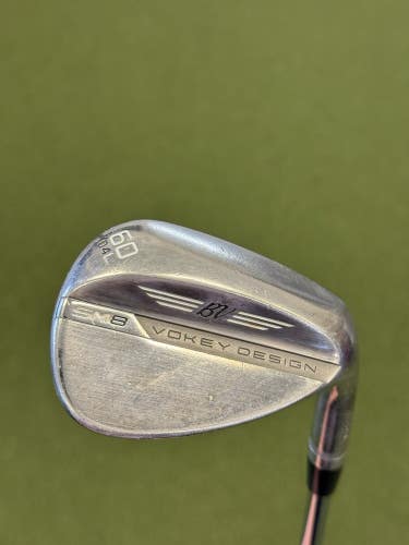Titleist Vokey SM8 Brushed Steel 60-04L 60 Lob Wedge Wedge Flex