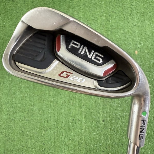 Ping G20 7 Iron CFS Stiff Flex Steel Green Dot Right Handed 36.75