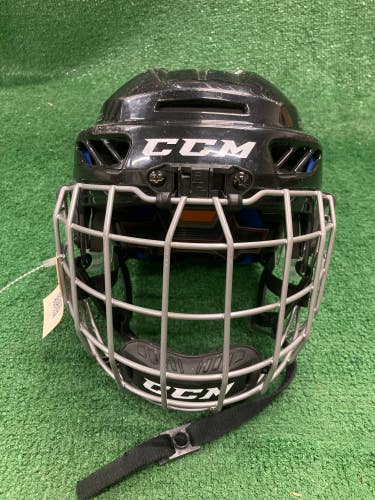 Black CCM FL3DS JR Helmet (Used)