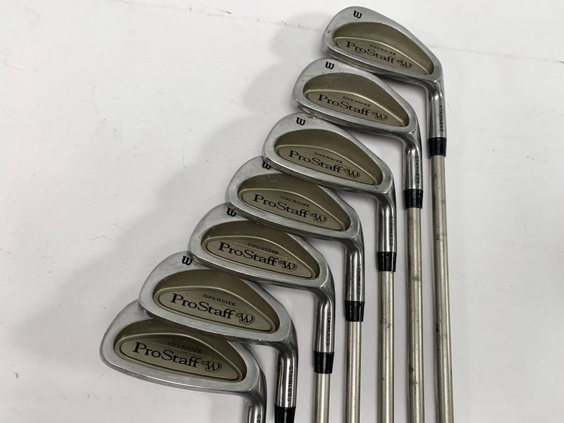 Wilson Pro Staff OS Iron Set 4-PW Ladies Graphite Womens RH