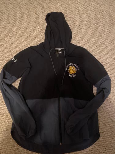 UMD hockey Black Medium/Large Adult Unisex Under Armour Jacket (Used)