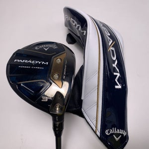 Callaway Paradym 3HL Fairway Wood 16.5* HZRDUS 5.5 Gen 4 Dual Torsional Reg HC