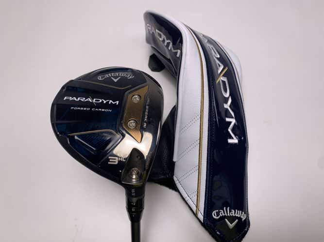 Callaway Paradym 3HL Fairway Wood 16.5* HZRDUS 5.5 Gen 4 Dual Torsional Reg HC