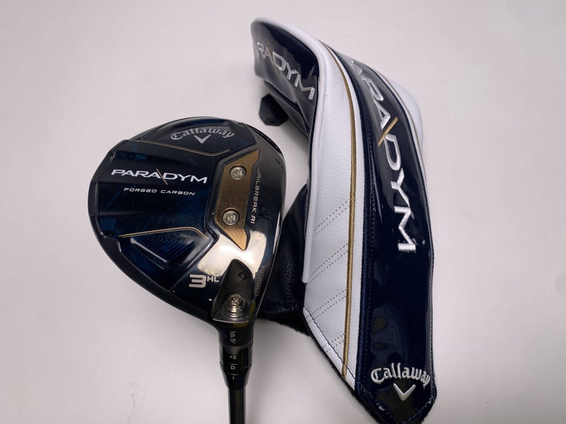 Callaway Paradym 3HL Fairway Wood 16.5* HZRDUS 5.5 Gen 4 Dual Torsional Reg HC