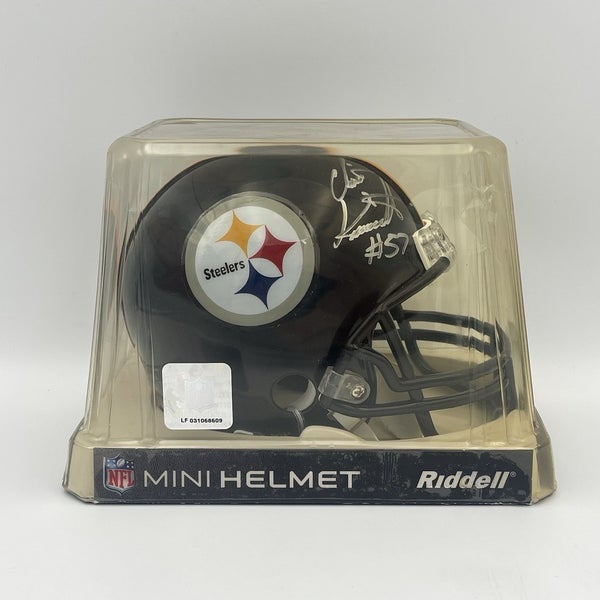 Pittsburgh Steelers Riddell Mini Helmet NFL #57 Autographed By Clint Kriewaldt