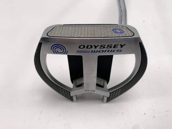 Odyssey Works 2-Ball Fang Tank Lined Putter 33" SuperStroke Mid Slim 2.0 Mens RH