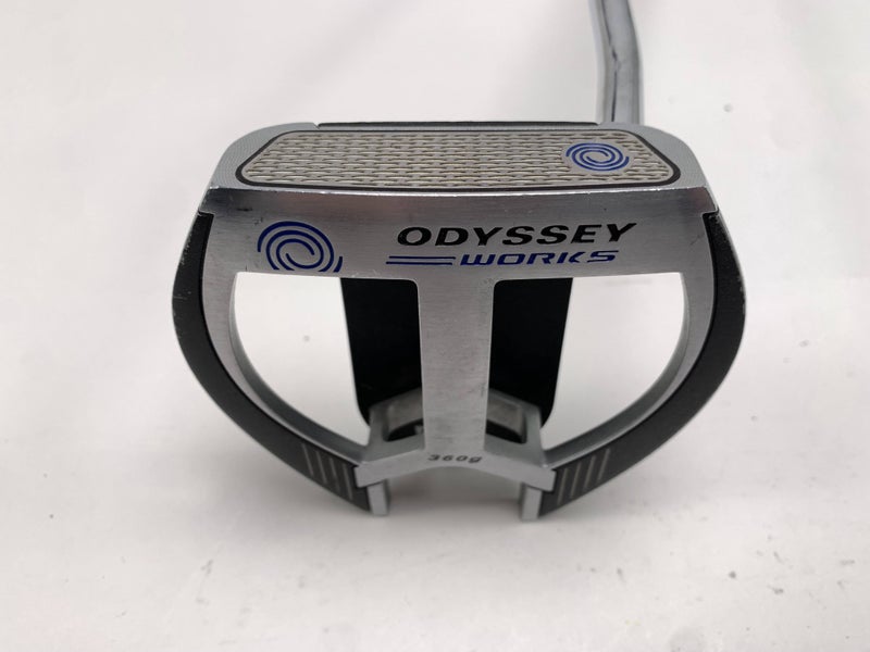 Odyssey Works 2-Ball Fang Tank Lined Putter 33" SuperStroke Mid Slim 2.0 Mens RH