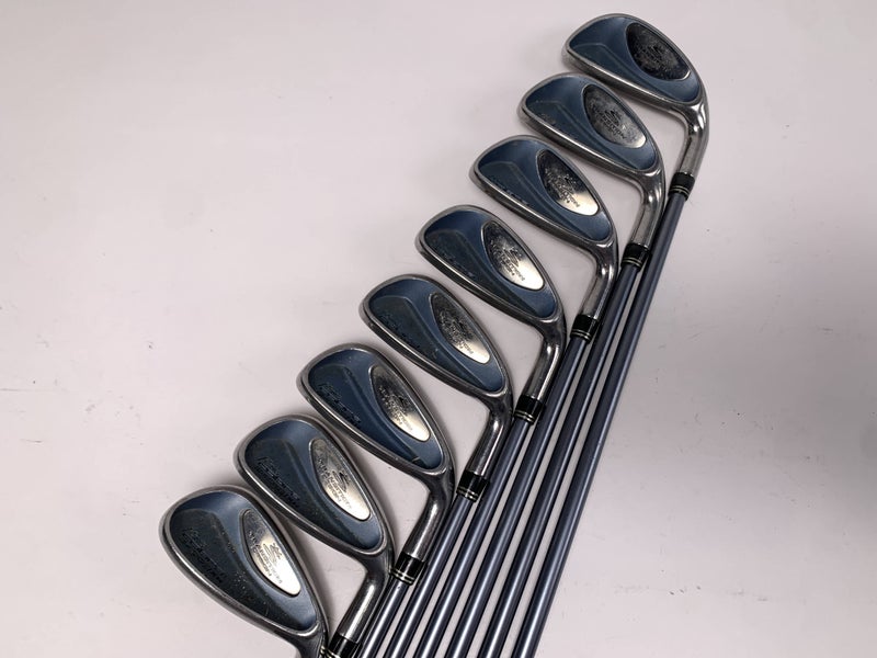 Cobra 3400 I/XH Iron Set 4-PW+SW Graphite Design YS-5.1 Ladies Steel Womens RH