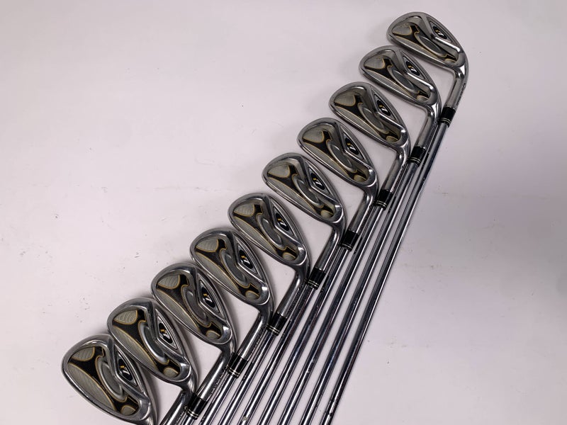 TaylorMade R7 Iron Set 3-PW+AW+SW T-Step 90 Regular Steel Mens RH