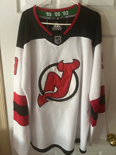 White XXL Men's Adidas Jersey (Used)