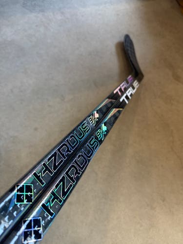 2 PACK 95 Flex CUSTOM P28 Senior True Left Hand Hockey Stick Pro Stock NHL (New)