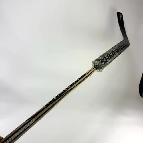 New Regular Sherwood GS350 Goalie Stick | 28" Paddle PP33 Curve | R632