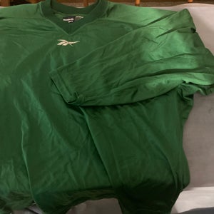 Forest Green Reebok Senior Size 52 Heavy-duty Nylon Hockey Practice Jersey