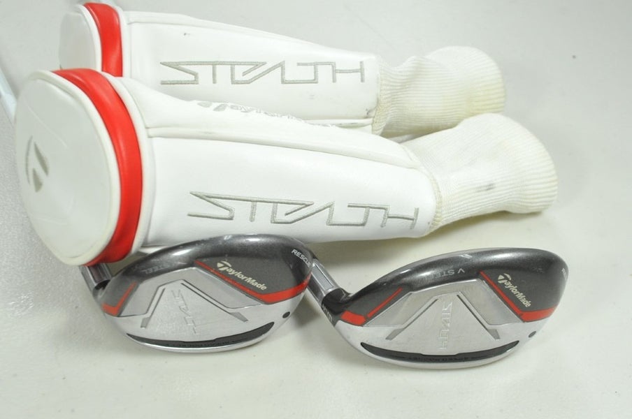 TaylorMade Stealth Ladies Rescue 5 and 6 Hybrid Set RH 45* Graphite # 199993