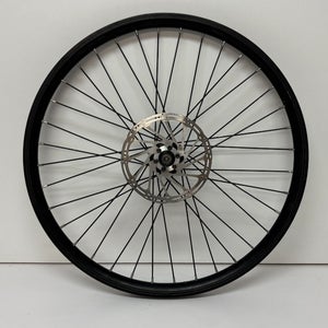 Pedego 36-Spoke Black Aluminum Disc Brake Bolt-On 26" e-Bike Wheelset + Motor